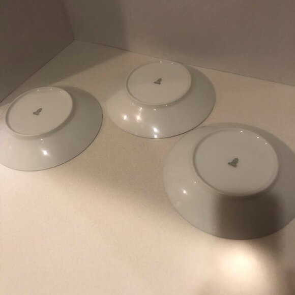 VTG 90s Bavaria Germany Heinrich & Co H&Co Selb Porcelain Portrait Bowls / Set 3 - Picture 7 of 8